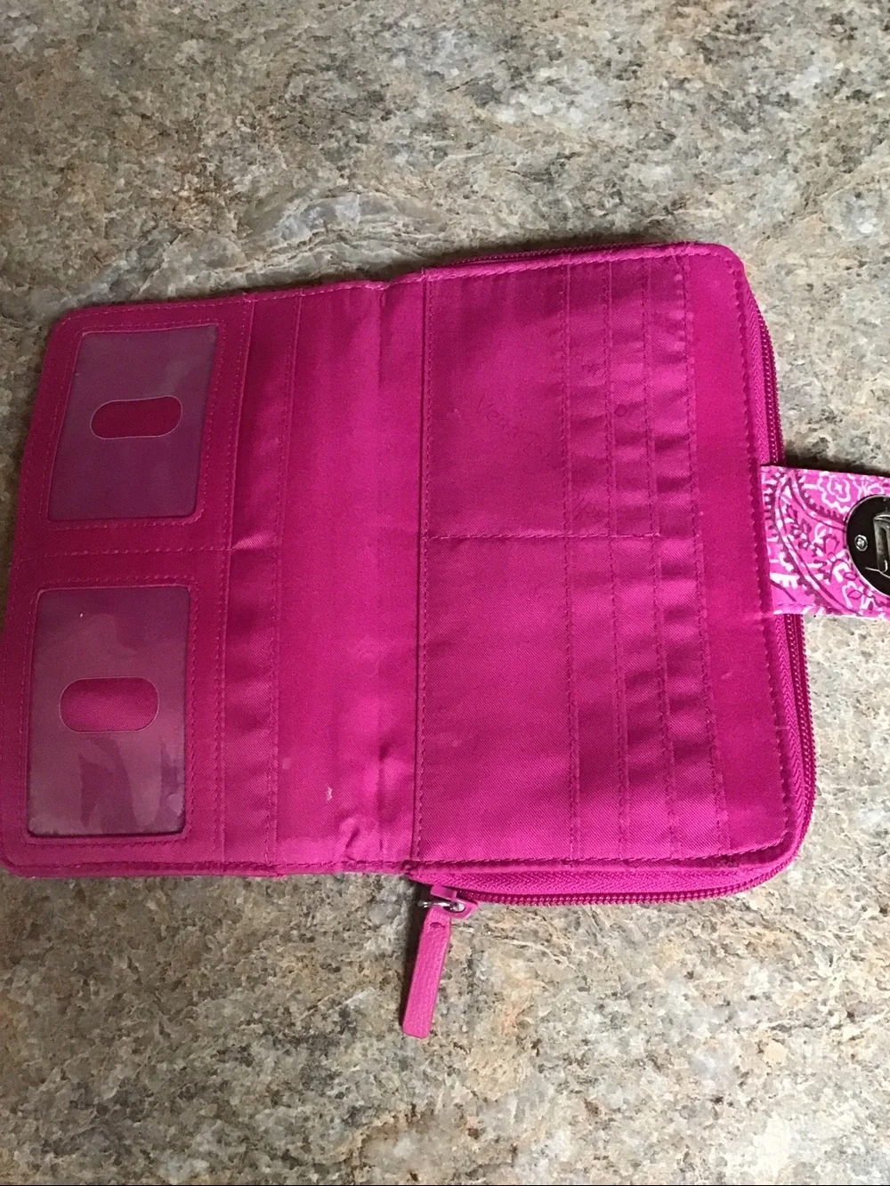 Vera Bradley pink white